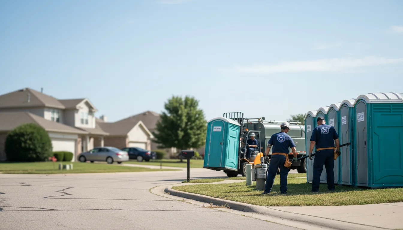 Porta Potty Rental in Eufaula, OK near me
